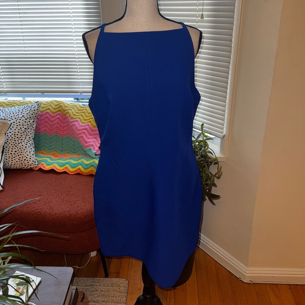 Zara Royal Blue Mini Dress